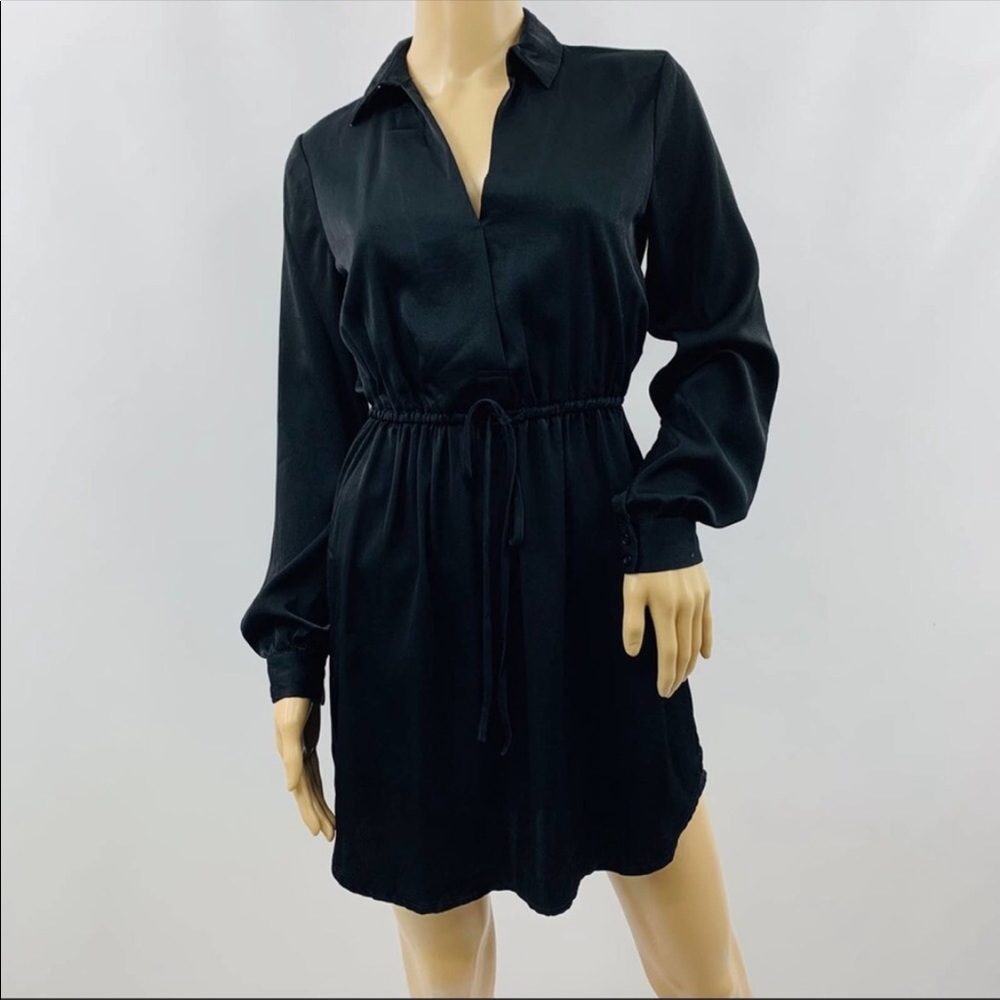 Lush satin dress NWT